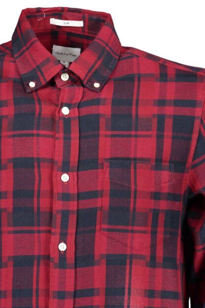 Gant - Red Cotton Men Shirt