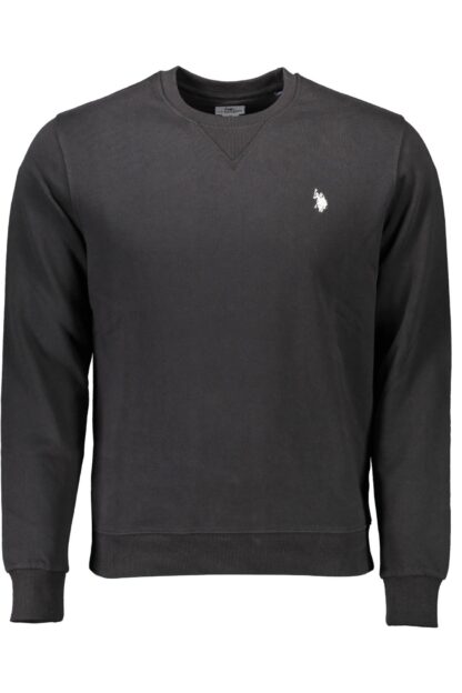 U.S. POLO ASSN. - Black Cotton Men Sweater