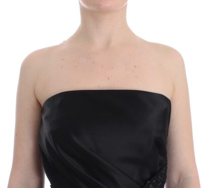 Masha Ma - Elegant Strapless Black Dress