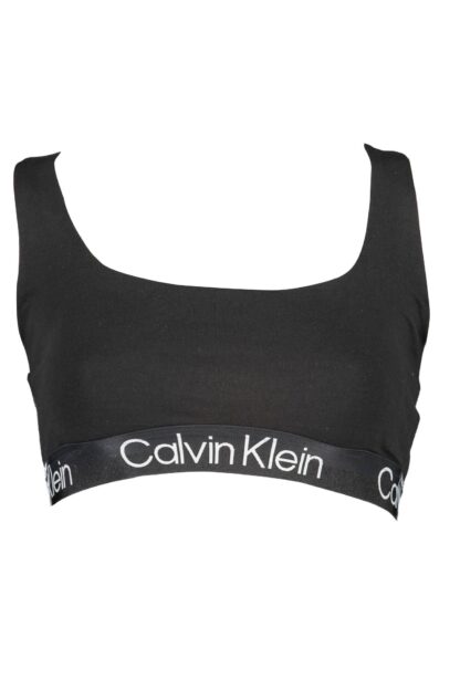 Calvin Klein - Black Cotton Women Sports Bra