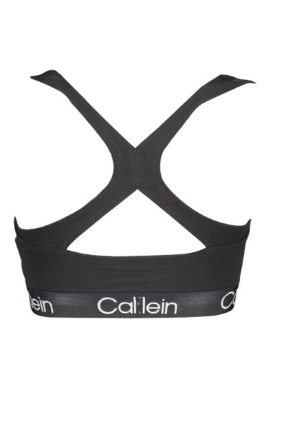 Calvin Klein - Black Cotton Women Sports Bra