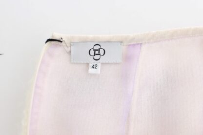 DAIZY SHELY - Chic White Pencil Skirt - Italian Craftsmanship