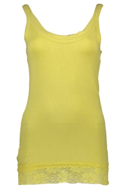 Silvian Heach - Yellow Cotton Women Top