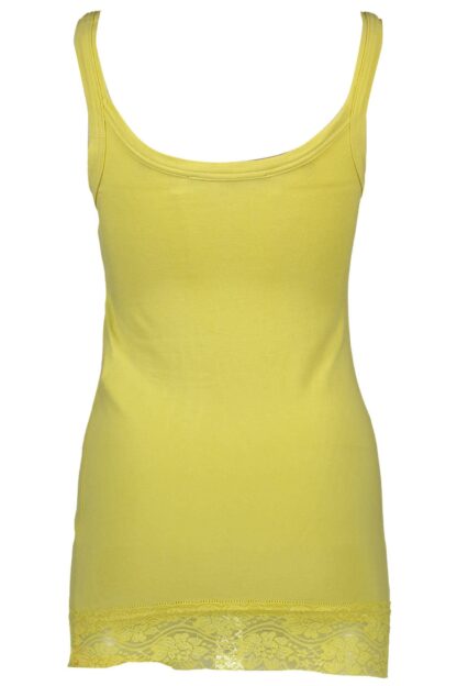 Silvian Heach - Yellow Cotton Women Top