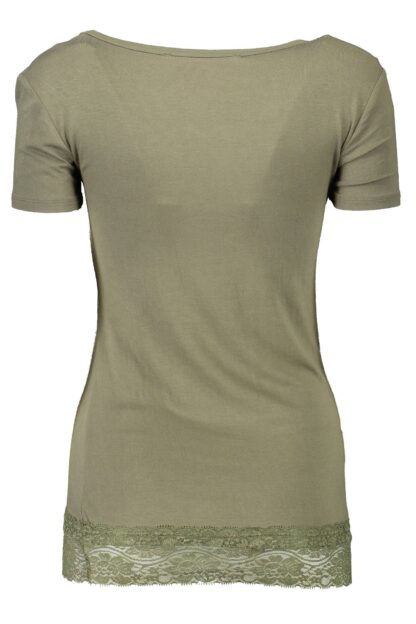 Silvian Heach - Green Cotton Women T-Shirt