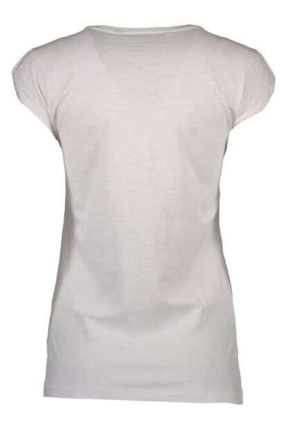 Silvian Heach - White Cotton Women T-Shirt