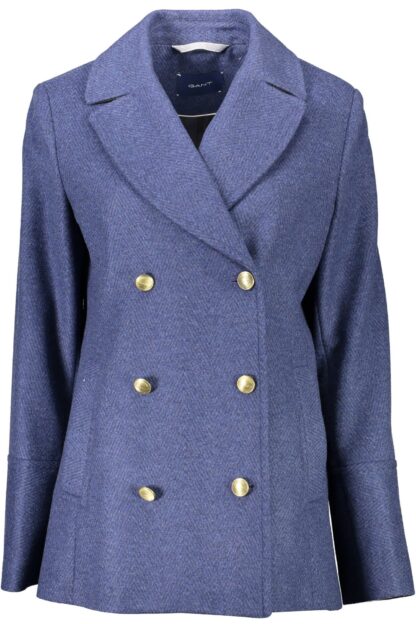 Gant - Blue Wool Women Jacket