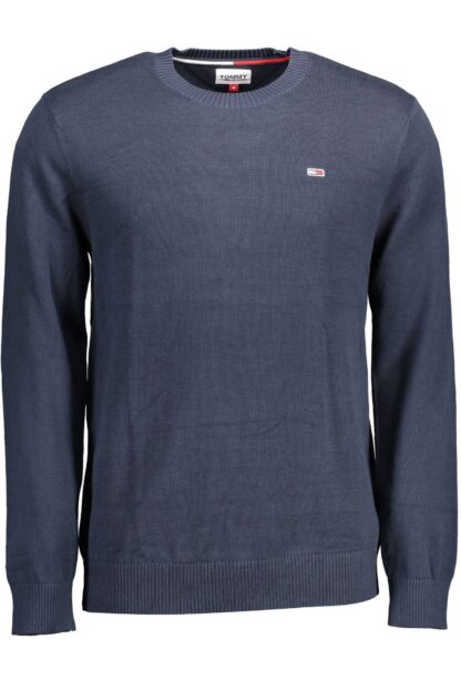 Tommy Hilfiger - Blue Cotton Men Sweater