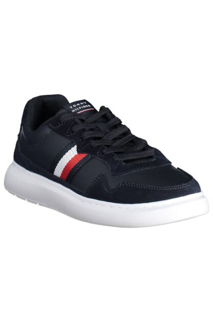 Tommy Hilfiger - Blue Polyester Men Sneaker