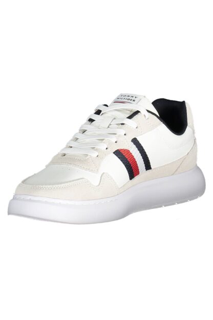 Tommy Hilfiger - White Polyester Men Sneaker