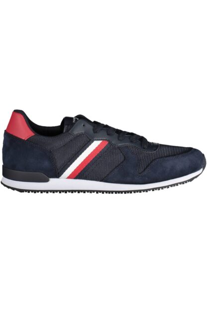 Tommy Hilfiger - Blue Polyester Men Sneaker