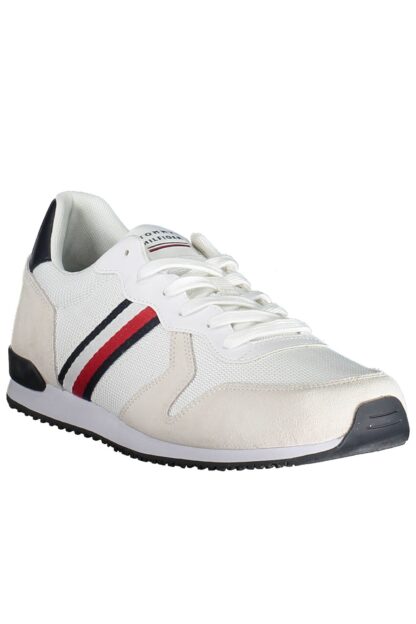 Tommy Hilfiger - White Polyester Men Sneaker