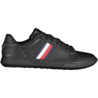 U.S. POLO ASSN. - Black Polyester Men Sneaker