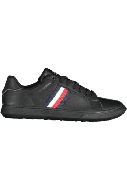 Tommy Hilfiger - Black Polyester Men Sneaker