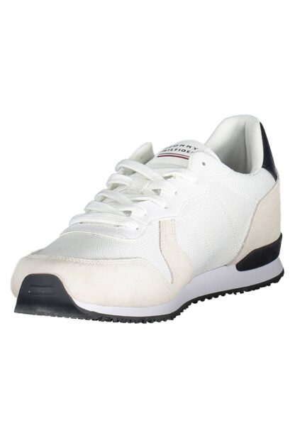 Tommy Hilfiger - White Polyester Men Sneaker