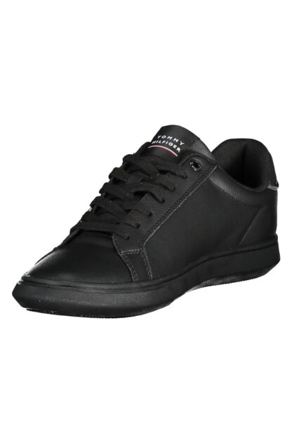 Tommy Hilfiger - Black Polyester Men Sneaker