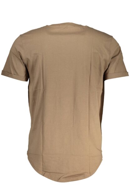 Calvin Klein - Brown Cotton Men T-Shirt