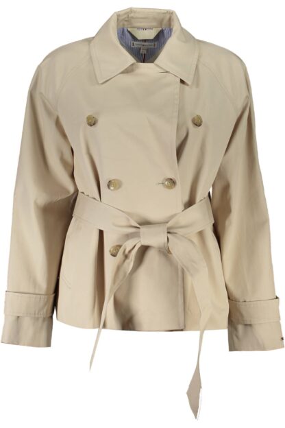 Tommy Hilfiger - Beige Cotton Women Jacket