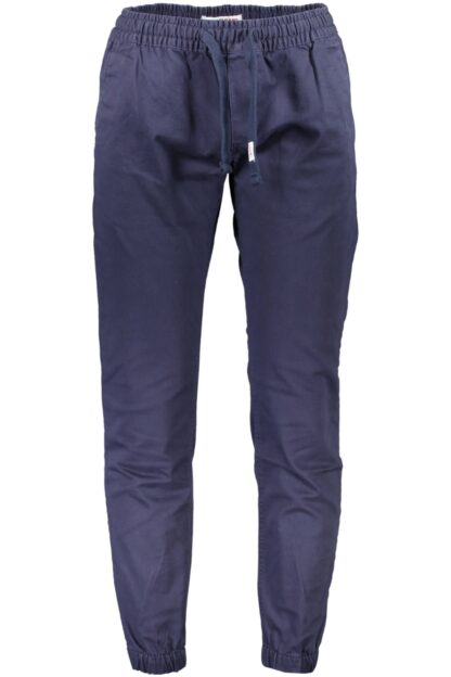 Tommy Hilfiger - Blue Cotton Men Trouser