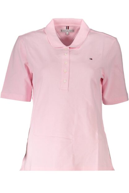 Tommy Hilfiger - Pink Cotton Women Polo Shirt