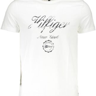 Tommy Hilfiger - "White Cotton Men T-Shirt"