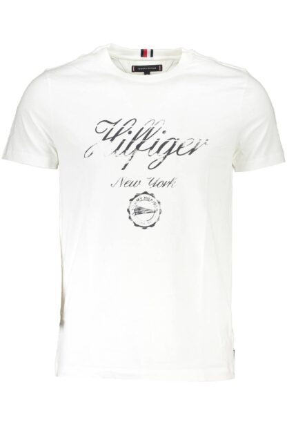 Tommy Hilfiger - White Cotton Men T-Shirt