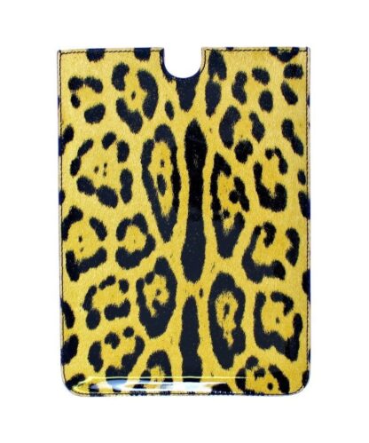 Dolce & Gabbana - Chic Leopard Print Tablet Case