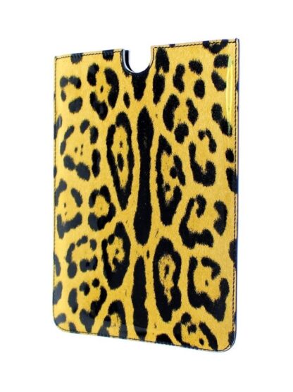 Dolce & Gabbana - Chic Leopard Print Tablet Case