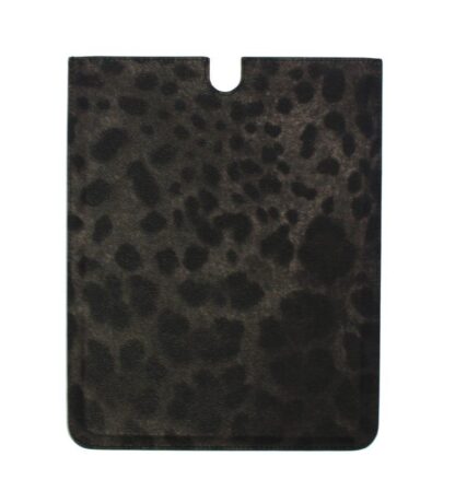 Dolce & Gabbana - Chic Leopard Print Leather Tablet Case