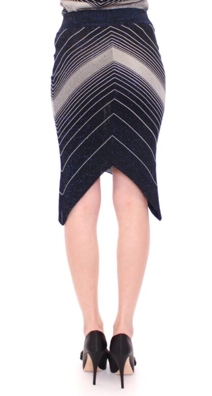 Alice Palmer - Exclusive Knitted Skirt in Chic Multicolor