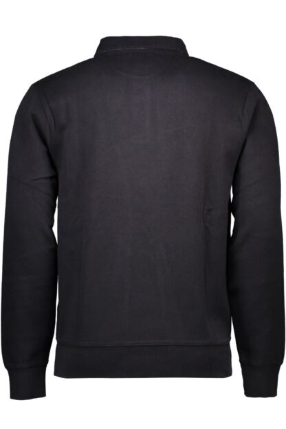 Gant - Black Cotton Men Polo Sweater