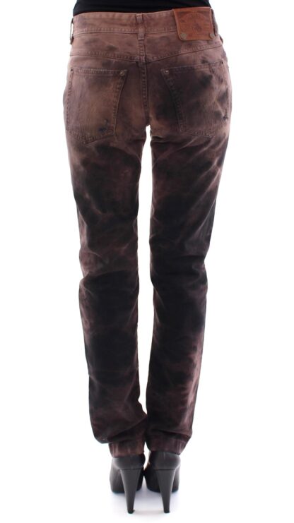 Dolce & Gabbana - Elegant Brown Cotton Trousers