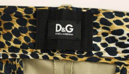 Dolce & Gabbana - Chic Beige Cotton Blend Trousers