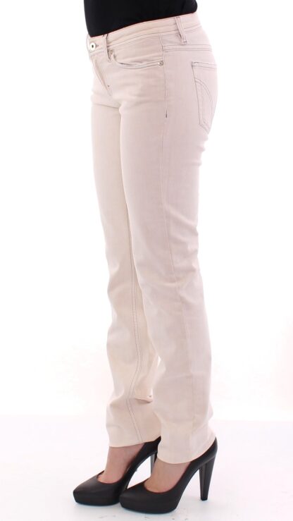 Dolce & Gabbana - Chic Beige Cotton Blend Pants