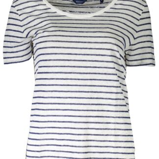 Gant - White Cotton Women T-Shirt