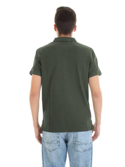 Fred Mello - Green Cotton Men Polo Shirt