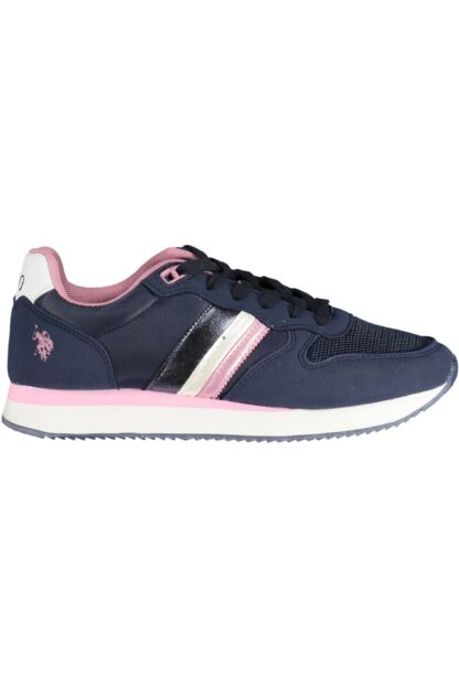 U.S. POLO ASSN. - Blue Polyester Men Sneaker