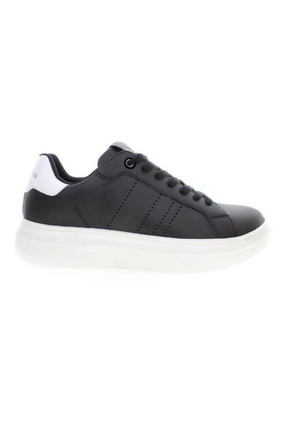 U.S. POLO ASSN. - Black Polyester Men Sneaker