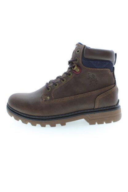 U.S. POLO ASSN. - Brown Polyester Men Boot