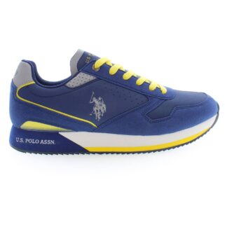 U.S. POLO ASSN. - Blue Polyester Men Sneaker