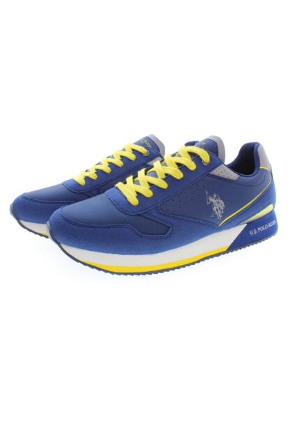 U.S. POLO ASSN. - Blue Polyester Men Sneaker