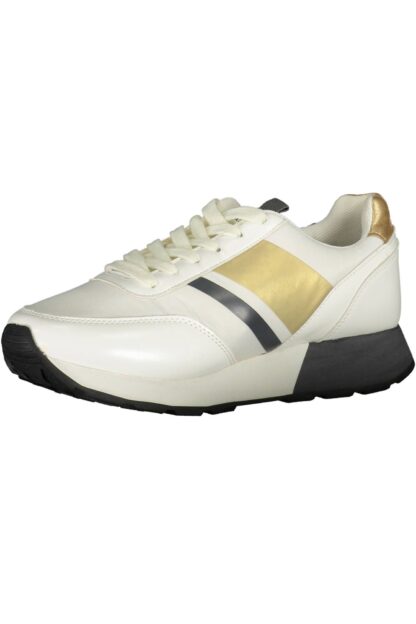 U.S. POLO ASSN. - White Polyester Women Sneaker