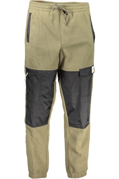 Vans - Green Polyester Men Sports Trouser