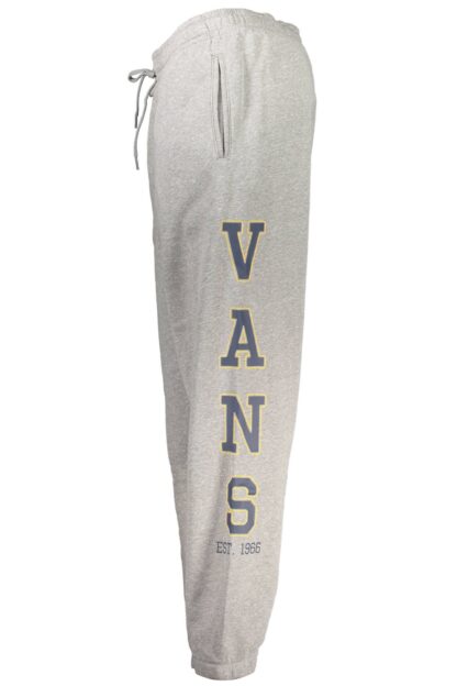 Vans - Gray Cotton Men Sports Trouser