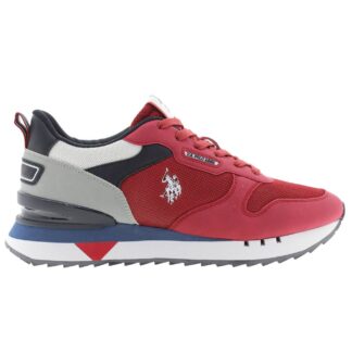 U.S. POLO ASSN. - Blue Polyester Men Sneaker