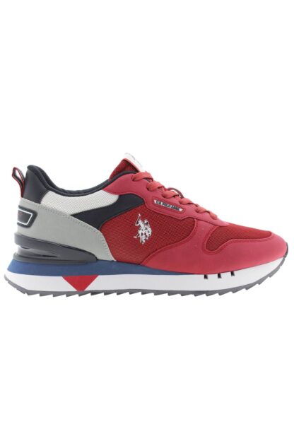 U.S. POLO ASSN. - Red Polyester Men Sneaker