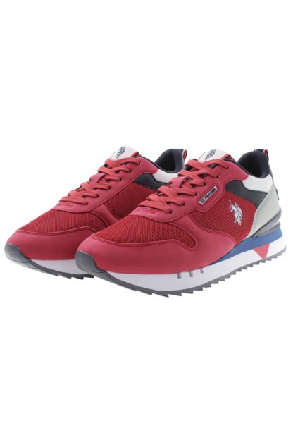 U.S. POLO ASSN. - Red Polyester Men Sneaker