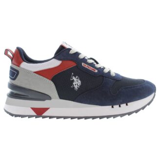 U.S. POLO ASSN. - White Polyester Men Sneaker