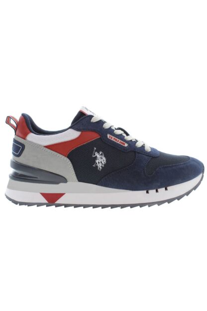 U.S. POLO ASSN. - Blue Polyester Men Sneaker