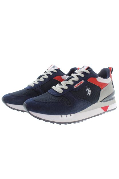 U.S. POLO ASSN. - Blue Polyester Men Sneaker